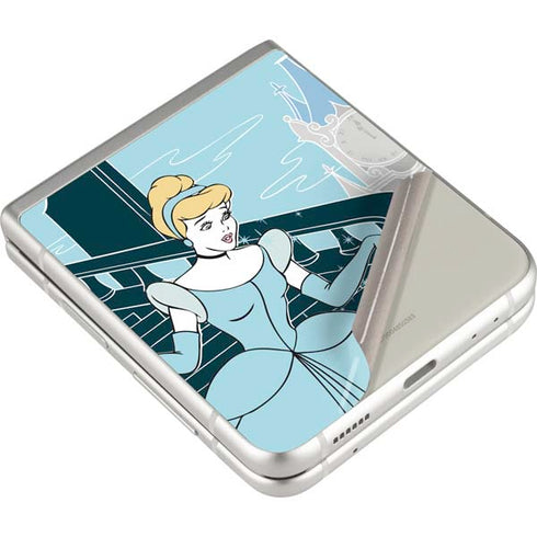 Disney Cinderella Stroke of Midnight Galaxy Z Flip3 5G Skin